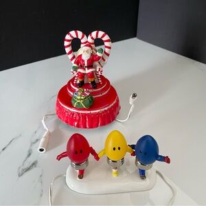 SET of 2 Brite Lites Christmas Parade Accessories - Snow Village by Dept. 56